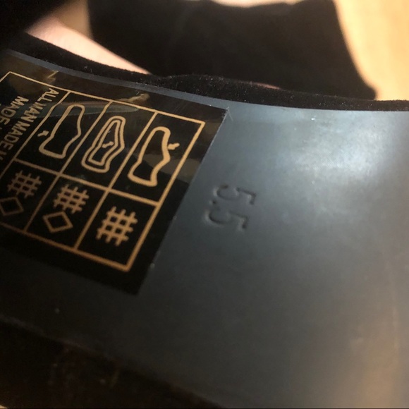 Velvet ankle sock booties - Picture 4 of 5